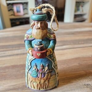 Jim Shore #4008790 Christmas Nativity Replacement 2007 W/O Box Ornament Wisemen